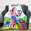 Customiz Name Personality Ms. Rachel  Blanket Soft &Warm Sofa Office Bed Travel Lunch Break Blanket, Gift Suitable All Seasons