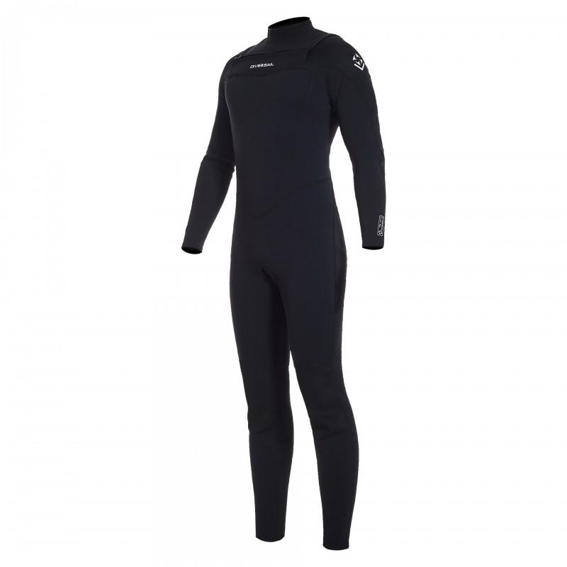 Diving Suit 3/2MM Front Horizontal Zipper One-piece Long-sleeved Warm Snorkeling Swimming Surfsuit