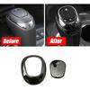 Car Gear Shift Knob Head Cover Sticker Trim Accessories for Chevrolet Equinox Black Titanium 2018 2019 2020 2021