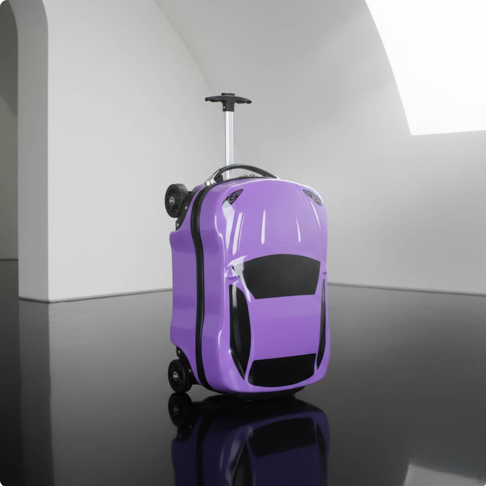 Children Luggage Sit-on Car Shape Suitcase