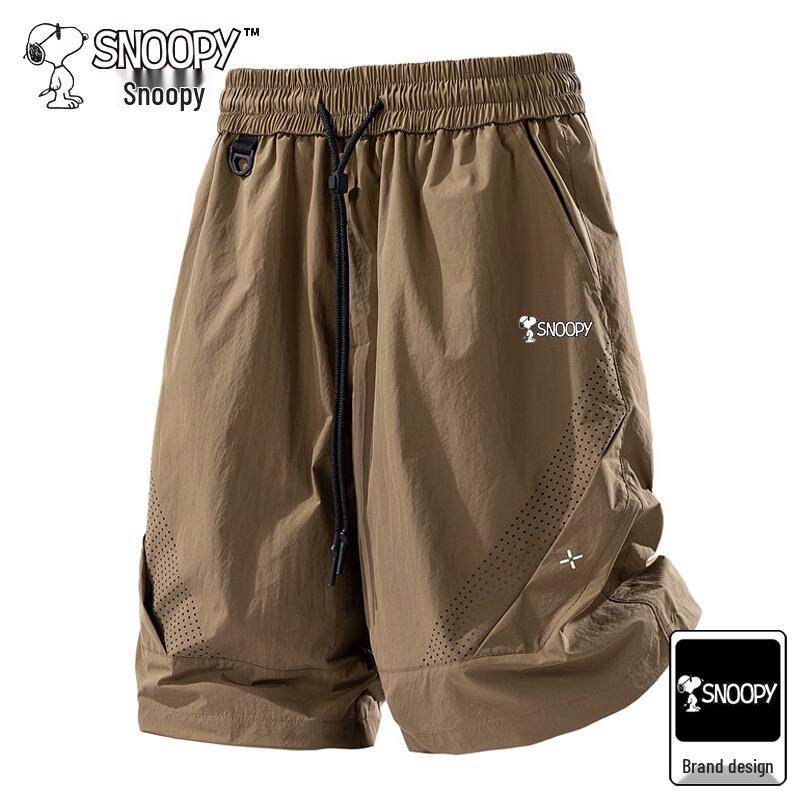 Snoopy Men s Summer Cool Breathable Casual Shorts XL