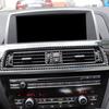 Carbon Fiber Interior Center Air Vent Outlet Cover Trim Fits BMW 6Series F12 F13