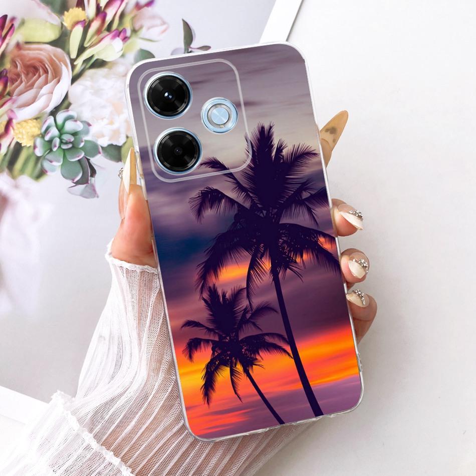 For Xiaomi Redmi 13X Cool Dragon Tiger Pattern Phone Case For Redmi 13X Soft Silicone TPU Cases