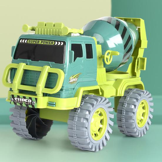 Kinder Baufahrzeug Spielzeug Simulationsbagger/Kipper/Mischer LKW Modell Spielzeug Flexibler Arm Beweglich Vorwärts gleitendes Fahrzeug Spielzeug Baby Strand Sandspielzeug