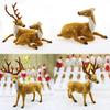 Creative Christmas Elk Ornament 15/20/25/30/35cm Party Dining Table Decor