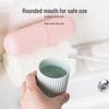 Portable Toothbrush & Wash Cup Set with Toothpaste Storage