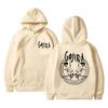French Metal Band Gojira Skeleton Double-sided Pattern Hoodie Men's and Women's Retro Classic Pullover Men's Hoodie