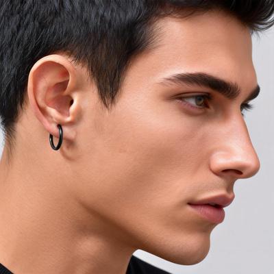 Modische Punk Nicht Gepiercte Kreis Clip-Ohrringe für Männer Frauen, Magnetischer Kleiner Ohr-Cuff, Hip Hop Cool Ohrknochen-Clip Unisex