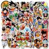 50 100Pcs Anime Dragon Ball Stickers For Kids Diy Graffiti Skateboard Laptop Water Bottle Motorcycle Cartoon Toy Decals Sticker