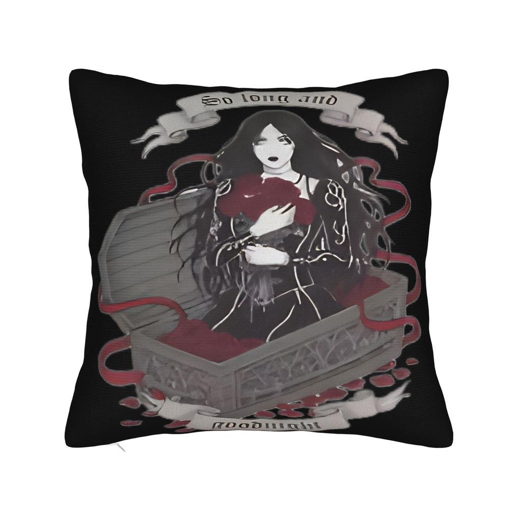 My C-Chemical R-Romance Pillow Cover  Soft Cushion Cover Cute Funny Pillow Case For Sofa Home Decoration