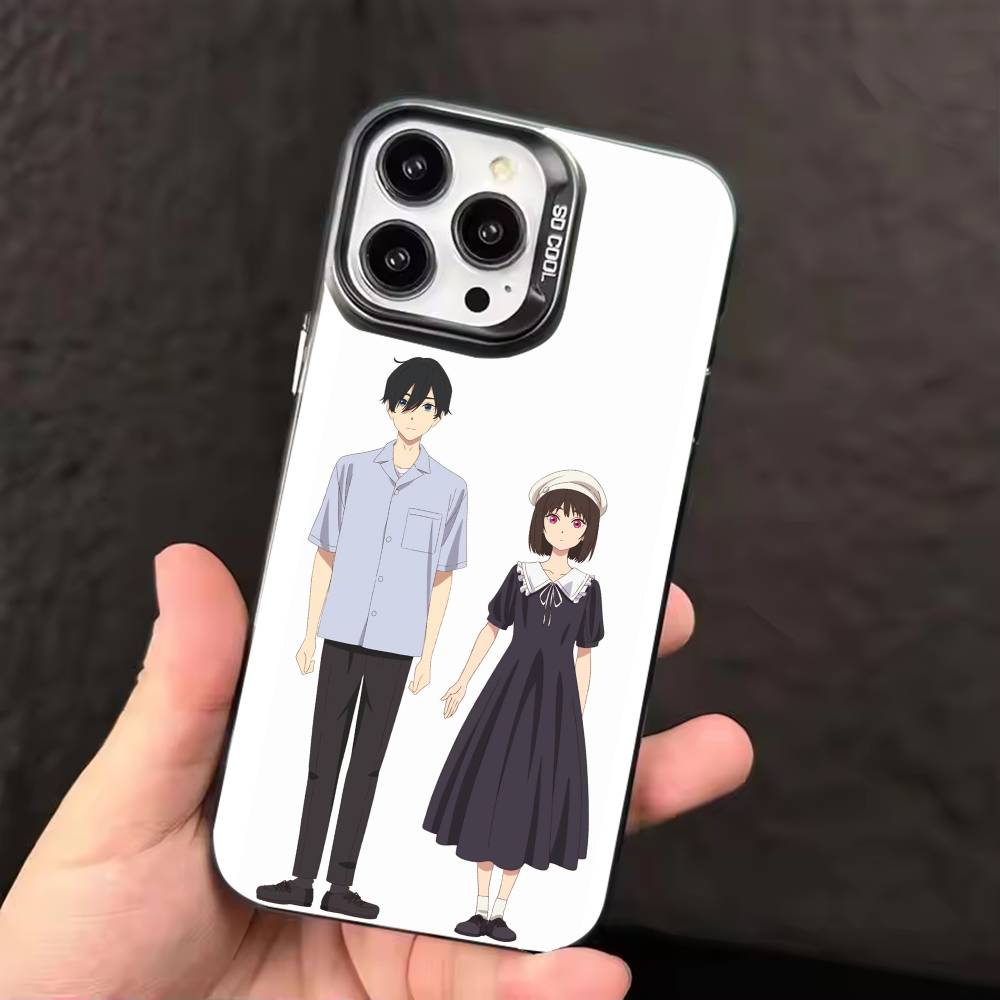 Anime Shoushimin Phone Case Color Silver Shell For IPhone 17 16 15 14 13 12 11 Pro Max Plus