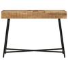 Vanity Table 105x35x75 cm Rough Solid Wood Mango and Iron