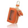 Smart Key Case with Clear Window, Holds 2 Women's Genuine