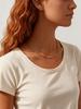 Colorful Link Chain Necklace for Women Adjustable Hip-hop Glazed Necklace Stainless Steel Necklaces Bohemian Jewelry Gift