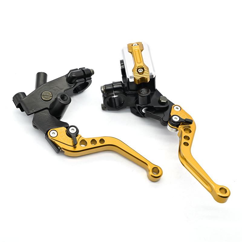 Motorcycle Brake Clutch Levers 7/8" 22mm Handlebar Moto Brake Master Cylinder Lever Clutch Reservoir For Scooter Sport Dirt Bike