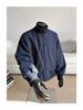 Men's American Bomber Pilot Jacket: Spring/Autumn Clean Fit Short High-Street Baseball Jacket