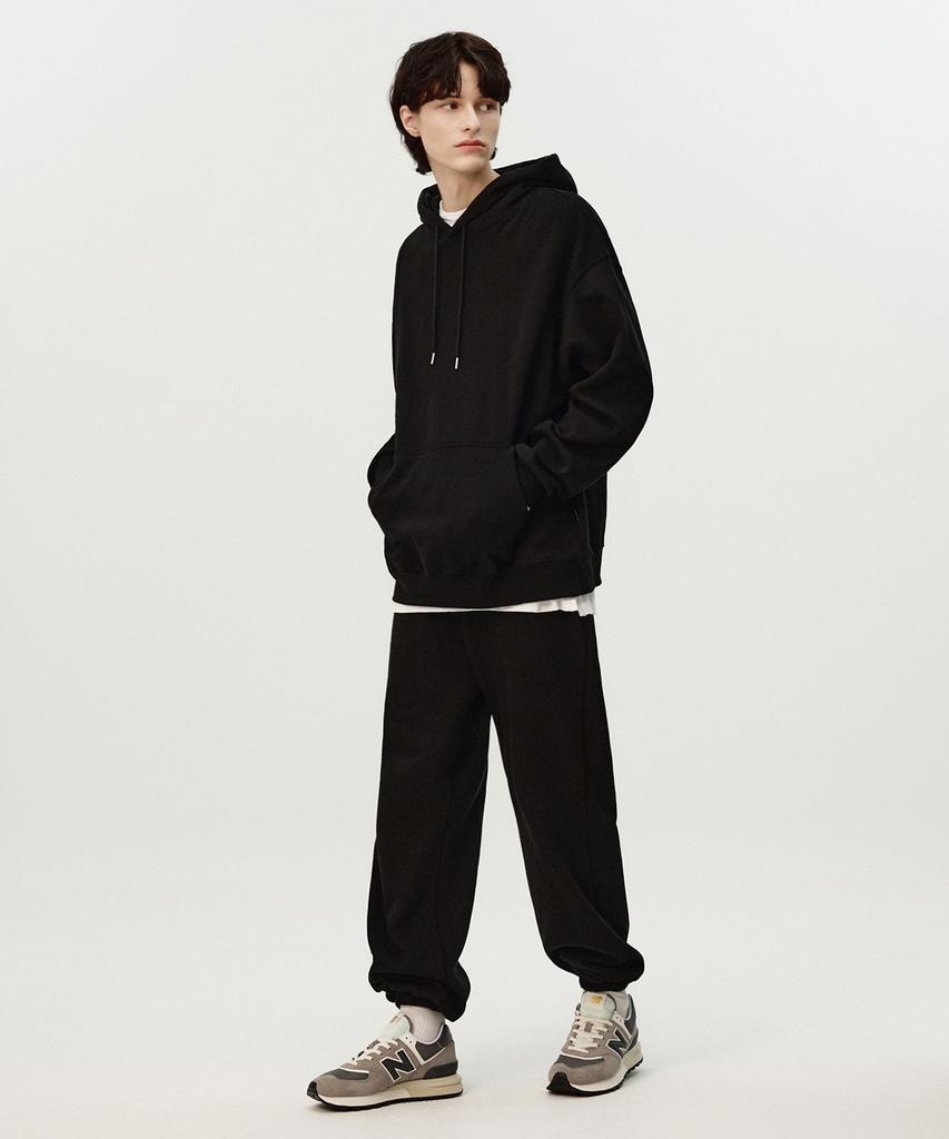 TOPBOY [2Pack Non-Fleece Or Fleece] Essential Elastic Waist Sweat Jogger Pants 3 Colors (Type B)