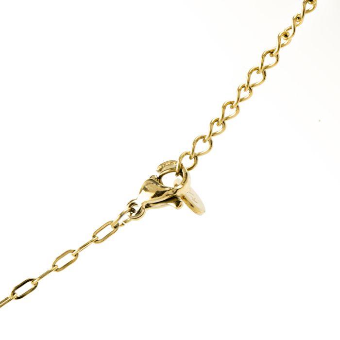 Collier - LUXENTER - Ikpo - Or jaune 18K - Alliage métallique - Fermoir mousqueton