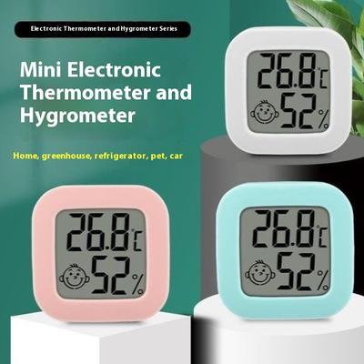 LCD digital termometer Hygrometer Inomhusrum Elektronisk temperatur fuktighetsmätare Sensormätare Väderstation för hemmet