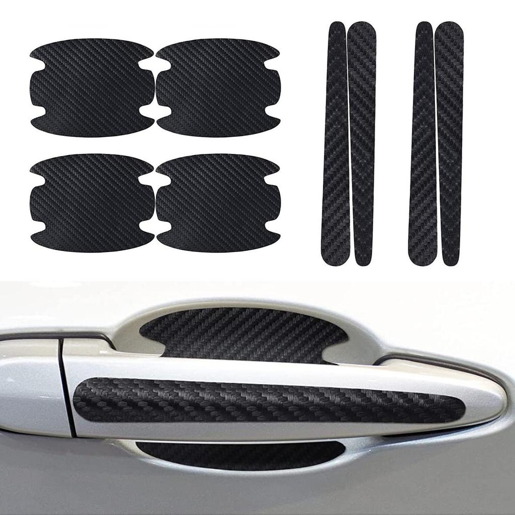 Universal Carbon Fiber Door Handle Protective Anti-Scratch & Anti-Collision Sticker