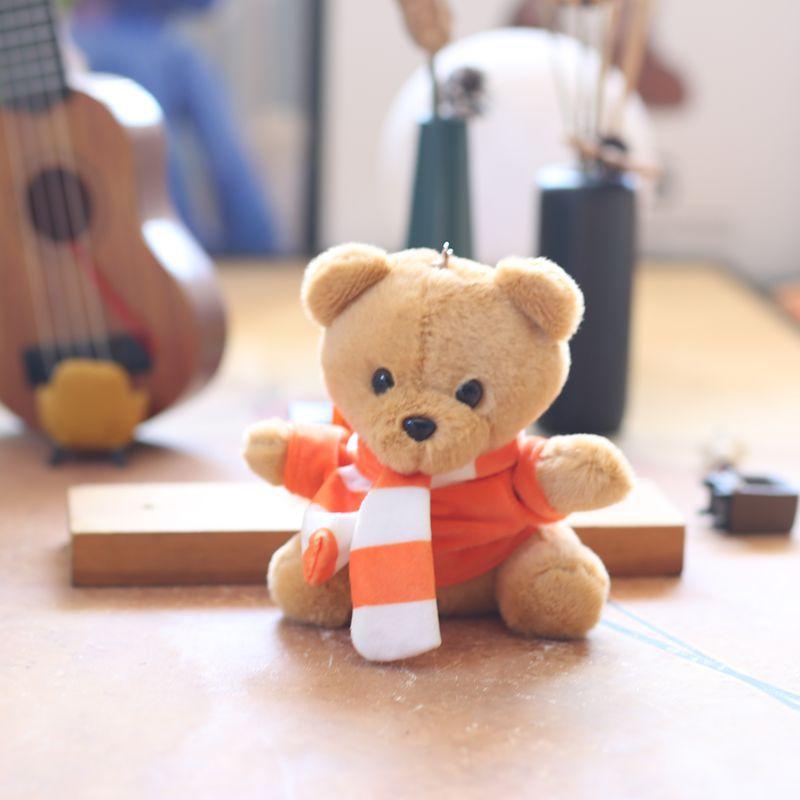 

Милый милый маленький мишка кулон плюшевая игрушка плюшевый мишка кукла сумка подвесное украшение брелок кукла 13cm