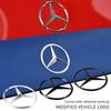 Naklejka na Samochód 2025 Gorąca Do Mercedes Benz 3D ABS Naklejka z Emblematem Tylnej Klapy Samochodu Pokrycie z Logo Mercedes Naklejka Dekoracyjna Do Mercedes Benz O