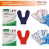 120Pcs/Box Dental Articulating Paper Y Shape Full Mouth Articulation Occlusion Paper Teeth Whitening Dentistry Materials Tool