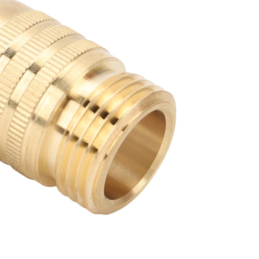 Water Pressure Regulator 50 To 55 PSI 3 4 Inch Thread Brass Inline Water Pressure Reducer for Camping Vehicle Trailers