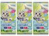 DeoToilet 1-Week Deodorizing & Antibacterial Fluffy Scented Sheets, Natural Garden, 10 Sheets X 3 Packs (Bulk Purchase)