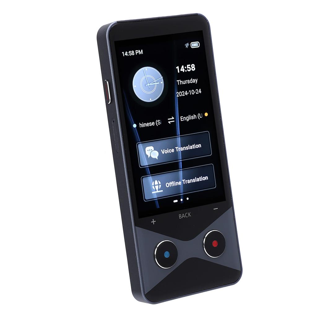 AI Language Translator for ChatGPT 137 Languages 1GB RAM 16GB ROM 5MP Photo Translation 3.7 Inch IPS Screen Language