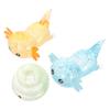 3Pcs Whimsical Axolotl Squeeze Toys Tpr Soft Stress Ball