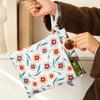 Nouveau Imprimé 2pcs Sac à Couches Portable Sac Humide/Sec