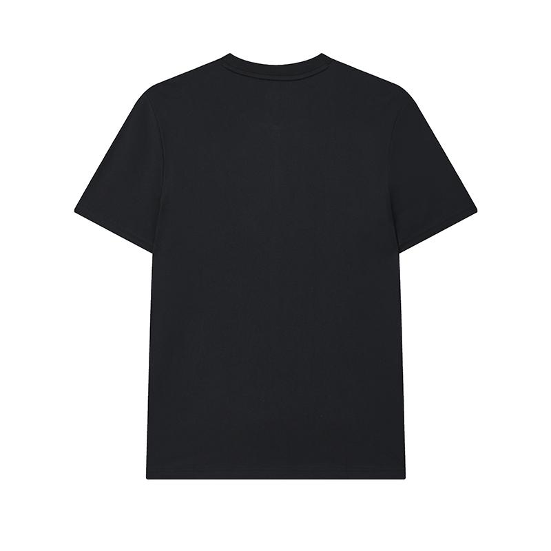 Fila X Maison Kitsune Classic Fox Casual Fashion Sports Short Sleeve T-Shirt Men Tops Legendary-Blue F11M529101F-NV