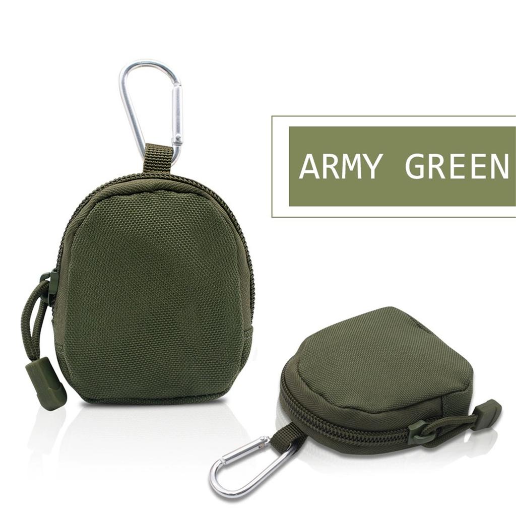 Univerzální venkovní taška – Vojenské pouzdro na zip, Závěsná taška na sluchátka, klíče a vybavení