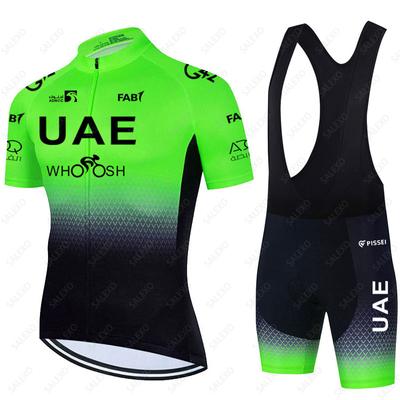 2026 UAE Team Set Maglia Ciclismo 19D Set Pantaloncini da Bici Uomo Estate MTB Ropa Ciclismo Maglie da Bicicletta a Maniche Corte Maillot Abbigliamento