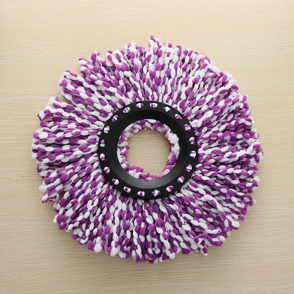 360° Rotating Household Kitchen Supplies Magic Replacement Mop Head Cleaning Pad Microfiber Floor Mop Head