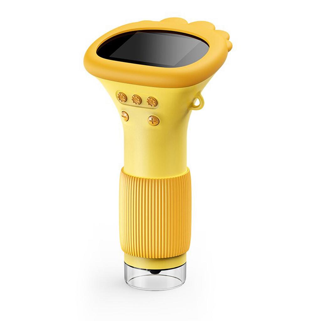 2-Zoll-Bildschirm Handheld-Mikroskop 2MP 100- bis 1000-facher Zoom Echtzeit-HD-Bildgebung Tragbares Mikroskop mit 8