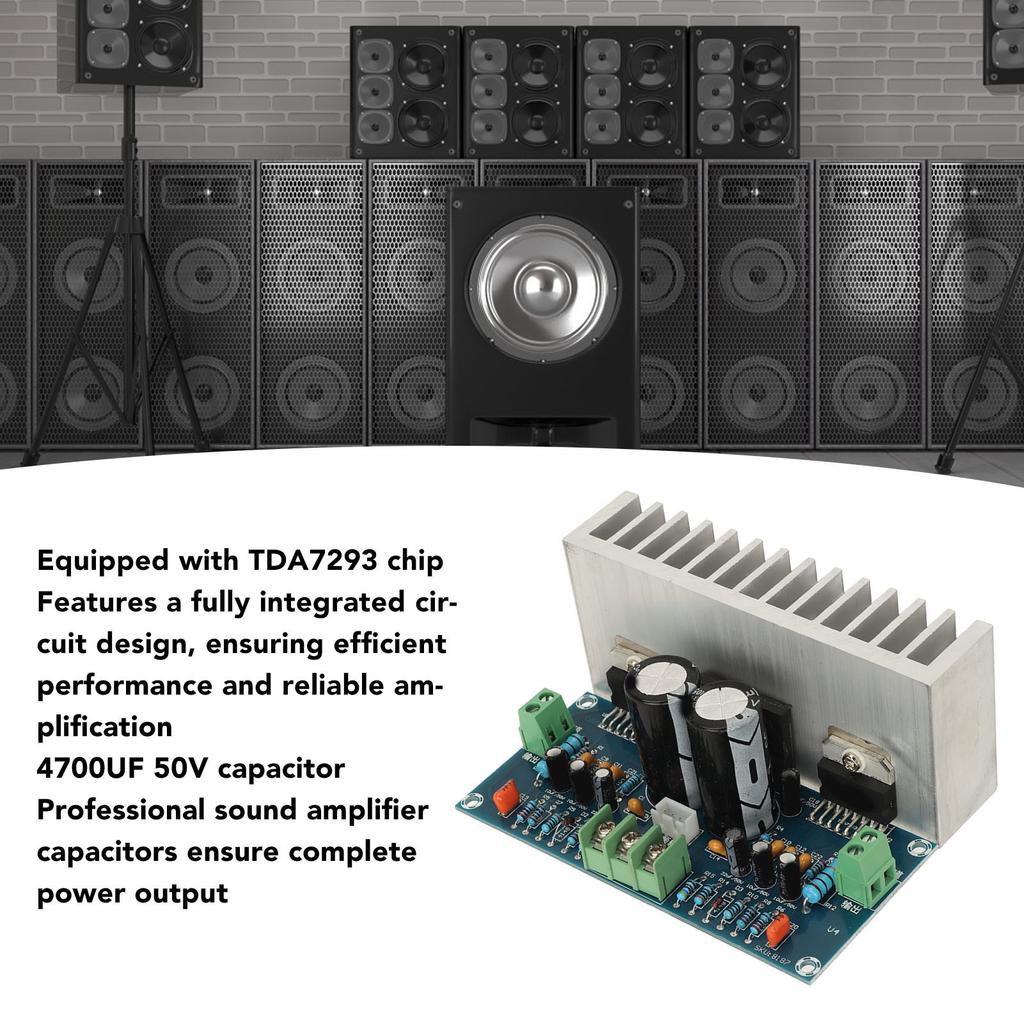 XH M210 TDA7293 Leistungsverstärkerplatine 100W und 100W 2 Kanal PCB Super Leistungsverstärkermodul für HIFI AV 12 bis 32V