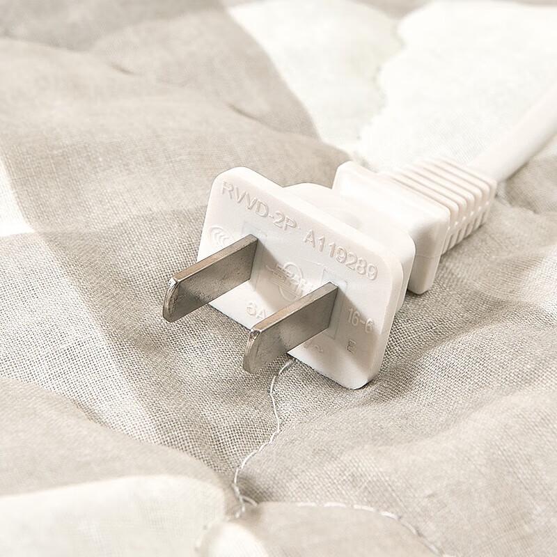 Rainbow Dual Control Flannel Electric Blanket