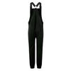 Dame fleece overalls i ett stykke Jumpsuits Justerbare selestropper Varm vinter Fuzzy skibukser