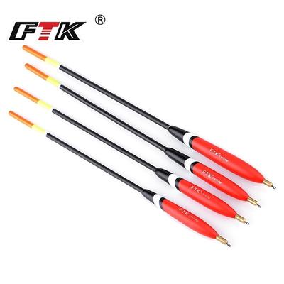 FTKFishing Float 4 STK/1,5 + 1,5 gr 1,2 + 2,0 gr 2,0 + 2,0 gr 2,5 + 3,0 gr Bobber Vertikale Boje Schwimmer