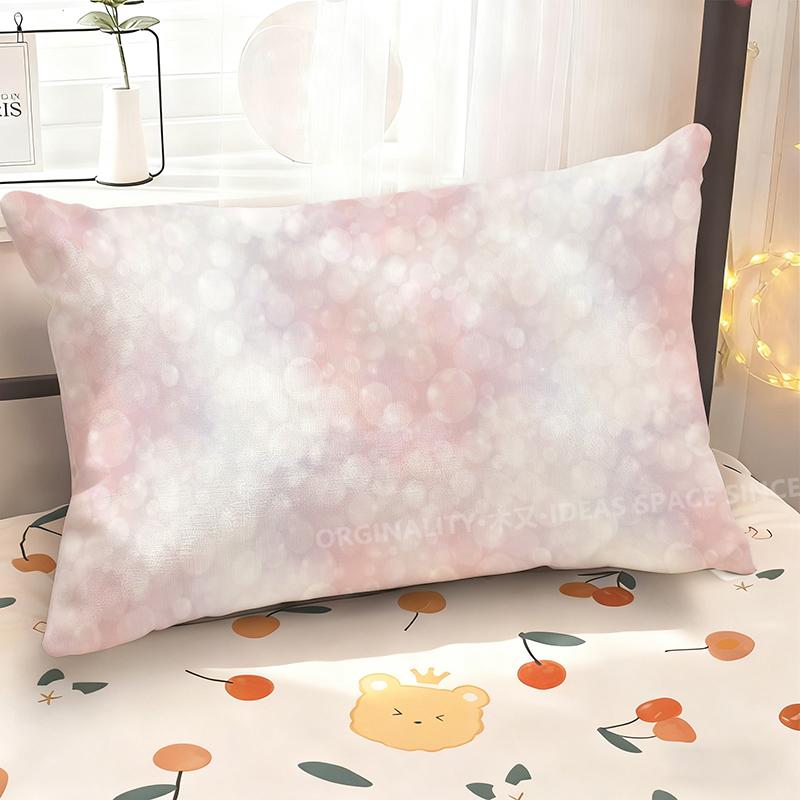 Pink Abstract Pattern Pillowcase Suitable For Sofa Bedroom Car Pillow Cover Cushion Rectangular Back Cushion