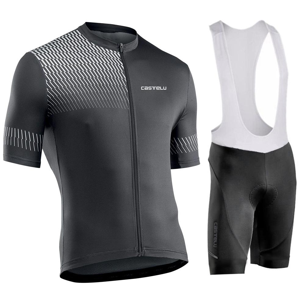 2026 Men's Road Bike Wear Racing Clothes Breathable Cycling Jersey Set - Ropa Ciclismo Maillot  Summer Breathable Cycling Suit Set