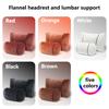 High-End S-Class Neck Support Pillow Flannel Winter Car Seat Cushion for Comfortable Travel Seat Accessories