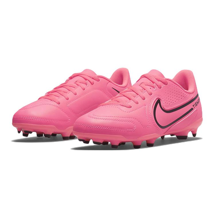 New Nike Tiempo Legend 9 Club MG Slip-Resistant Cushioning Wear-Resistant Low-Top Kids' Soccer Shoes Pink Kids' DA1331-600