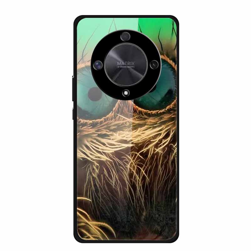 For Honor X9B Case X9A 5G Luxury Tempered Glass Hard Back Cover for Honor X9A 5G Phone Cases Fundas Honor x 9B X9 B 5G X 9A X9 A