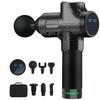 1PC Massage Gun Deep Tissue Vibration Massager Portable Handheld Electric Office  Fitness Workout Massager 30-speed LED Display