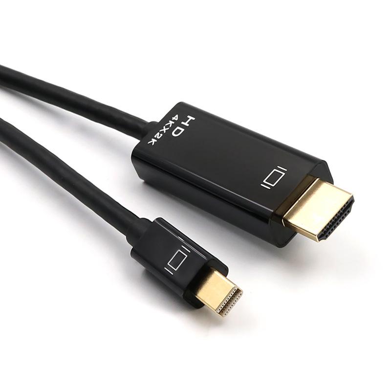 4K Mini DP To HDMI Adapter Cable for Projectors and Computers