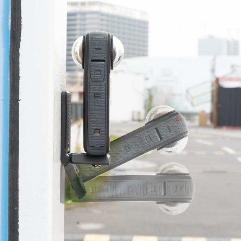 Multi Angle Magnetic Mounting Stand for Pocket 3 Camera Featuring Collapsible Stand Design and Anti Slip