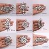 Elegant Glue Back Diamond Beaded Patches Crystal Beaded Diamond Decoration Beading Applique Rhinestone Patches